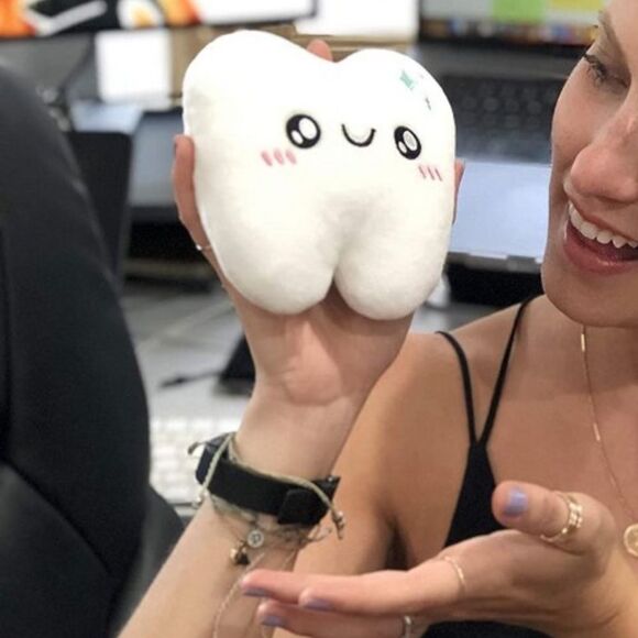 Squishable Tooth Fairy Flat Pillow Plush
5" Stuffed Toy, White and Blue, 1 Count - Picture 5 of 12